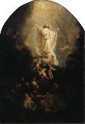 REMBRANDT Harmenszoon van Rijn The Ascension of Christ oil painting on canvas